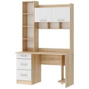 Стол ПКС-5 (Дуб Сонома/Белый глянец)