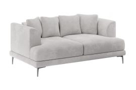 Диван Некст двухместный (серебряный)