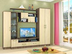 Гостиная «Оскар-5» (Ясень шимо / Дуб сонома)