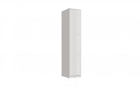 Пенал Челси 1 створка (Белый/Белый глянец)