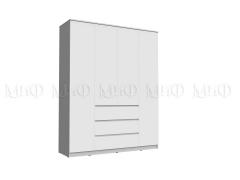 Шкаф Челси 160 (Белый/Белый глянец)
