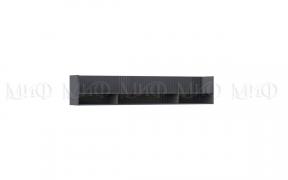 Полка Оливия (Графит/Графит Глянец)