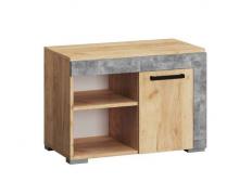 Тумба Галант (Крафт Золотой / Ателье Светлое)