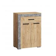 Обувница Галант (Крафт Золотой / Ателье Светлое)