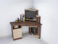 Компьютерный стол Грета 7 (Ясень Шимо/Дуб Сонома)