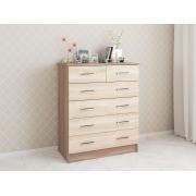 Комод Катрин 5 (Ясень шимо / Дуб сонома)