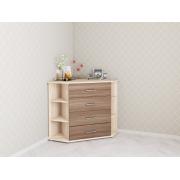 Комод Катрин 7 (Дуб сонома / Ясень шимо)