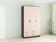 Шкаф Лагуна без зеркала (Венге / Дуб молочный)