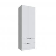 Шкаф Мадрид (800 мм) с 2-мя ящиками без зеркала (Белый)