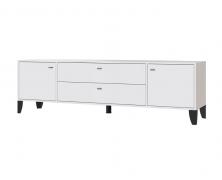 ТВ тумба Парус-10 (Белый/Белый снег)