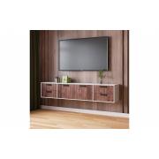 ТВ тумба Парус-12 (Белый/Дуб Палермо Бруно)