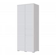 Шкаф двухстворчатый Плейона (Белый)