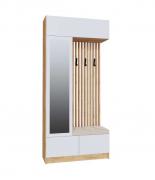 Прихожая Руэлла (Крафт Золотой/Белый)