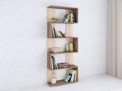 Стеллаж Ромео-1 (Ясень Шимо / Дуб Сонома)