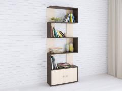 Стеллаж Ромео-2 (Венге/Дуб Молочный)