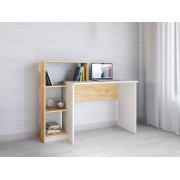 Компьютерный стол Квартет-2 (Белый/Крафт Золотой)