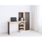 Компьютерный стол Квартет-6 (Венге/Молочный дуб)