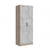 Шкаф Вегас 800 (Дуб Крафт Серый/Цемент)