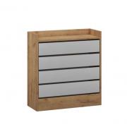 Обувница Ямайка ЯПТ-3 (Дуб Крафт Золотой/Белый)