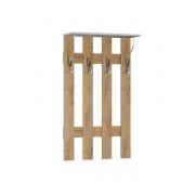 Вешалка Ямайка ЯПВ-1 (Дуб Крафт Золотой / Белый)